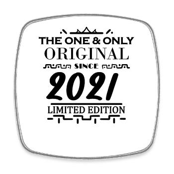 Class of 2021 - Square fridge magnet - white - Front