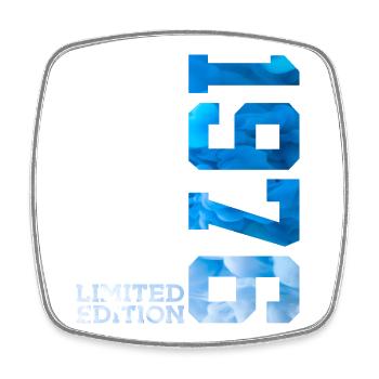 50E ANNIVERSAIRE ÉDITION LIMITÉE 1976 - Magnet carré - blanc - Devant