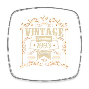 1993 Birthday 30th Birthday Vintage Sayings - Square fridge magnet - white - Front