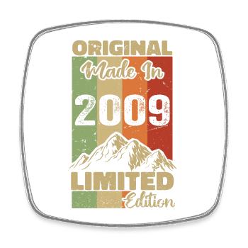 2009 Original - Made in 2009 - Limited Edition - Square fridge magnet - white - Front