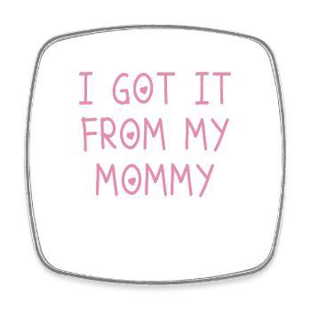 De Mama Gift - Magnet carré - blanc - Devant