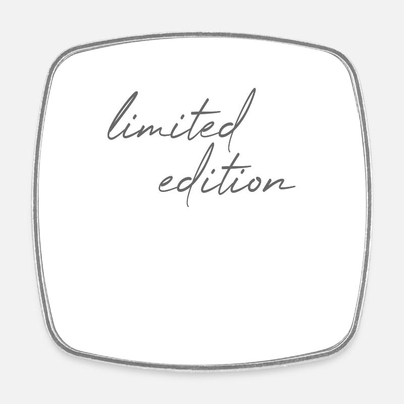 limited edition - Viereckiger Kühlschrankmagnet - Weiß