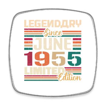 Légendaire Juin 1955 Edition Limitée Juin 1955 - Magnet carré - blanc - Devant