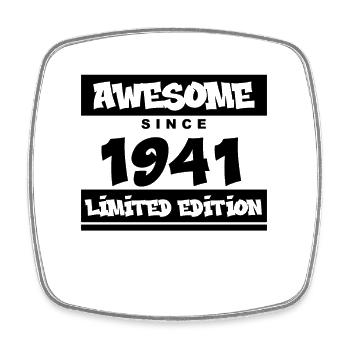 1941 - Born 1941 - Fantastic since 1941 - Square fridge magnet - white - Front