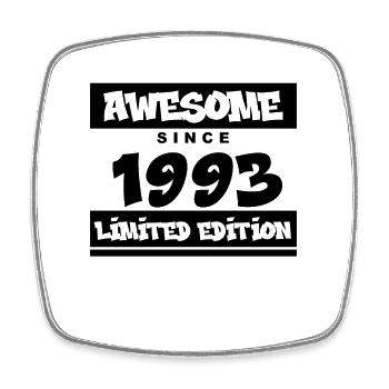 1993 - Born 1993 - Fantastic since 1993 - Square fridge magnet - white - Front