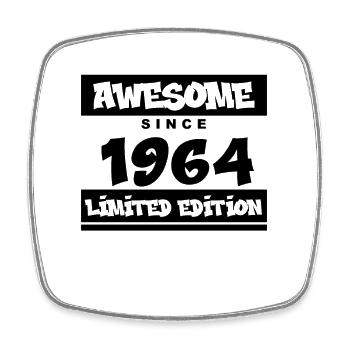 1964 - Born 1964 - Fantastic since 1964 - Square fridge magnet - white - Front