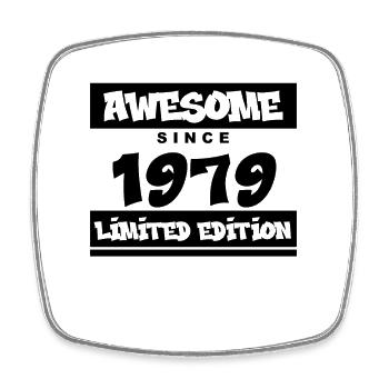 1979 - Born 1979 - Fantastic since 1979 - Square fridge magnet - white - Front