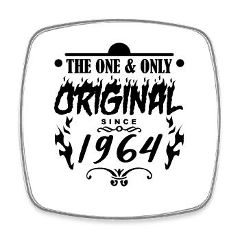 1964 - Born 1964 - Fantastic since 1964 - Square fridge magnet - white - Front