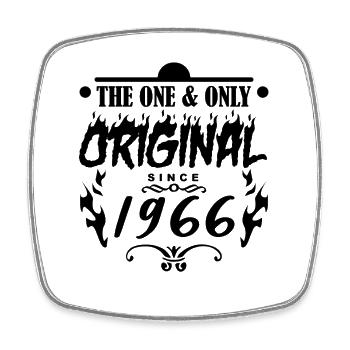 1966 - Born 1966 - Fantastic since 1966 - Square fridge magnet - white - Front