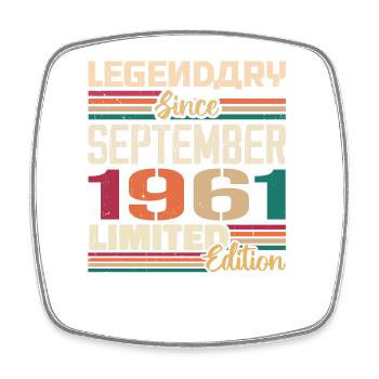 Septembre 1961 Jubilé 1961 Septembre Don - Magnet carré - blanc - Devant