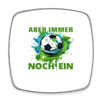 Fußballer 70 Geburtstag Fußball Fußballspieler - Viereckiger Kühlschrankmagnet - Weiß - Vorne
