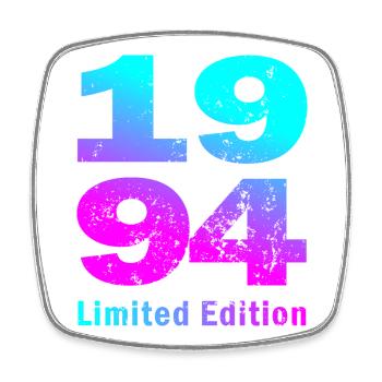 Anniversaire, édition limitée née en 1994 - Magnet carré - blanc - Devant