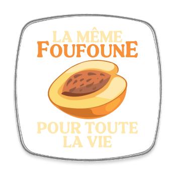 EVG Cadeau Futur Marié Humour Garçon Mariage Team - Magnet carré - blanc - Devant