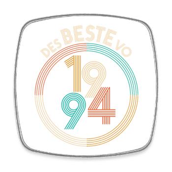 of the BEST of 1994 - the BEST of 1994, birthday - Square fridge magnet - white - Front