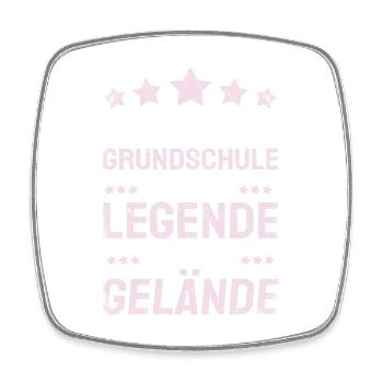 Grundschule Geschafft 2026 Grundschule Abschied - Viereckiger Kühlschrankmagnet - Weiß - Vorne