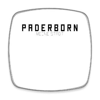 Paderborn My City - Square fridge magnet - white - Front