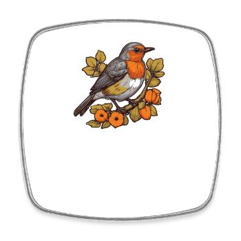 Éleveur d’oiseaux Ornithologue Ornithologue Ornithologue - Magnet carré - blanc - Devant