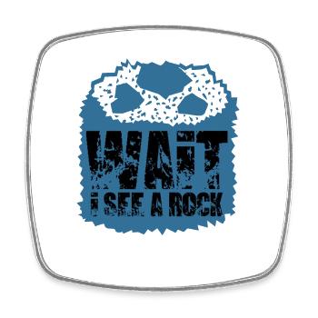 Geologe Geologie Geschenk - Viereckiger Kühlschrankmagnet - Weiß - Vorne