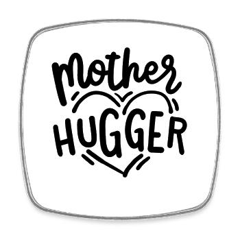Mama Muttertag - Viereckiger Kühlschrankmagnet - Weiß - Vorne
