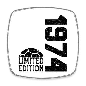 50th Anniversary 1974 Limited Edition Handball - Square fridge magnet - white - Front