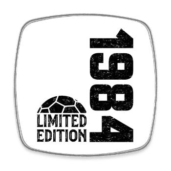 40th Anniversary 1984 Limited Edition Handball - Square fridge magnet - white - Front