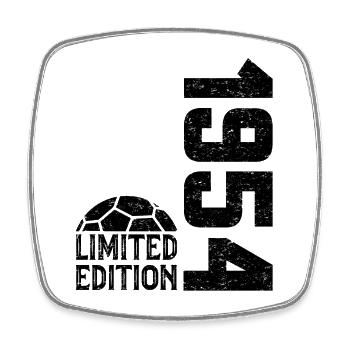 70th Anniversary 1954 Limited Edition Handball - Square fridge magnet - white - Front