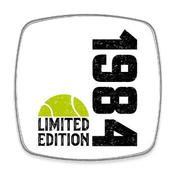 40th Anniversary 1984 Limited Edition Tennis - Square fridge magnet - white - Front