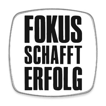 Success Saying for Founder Entrepreneur Startup - Square fridge magnet - white - Front