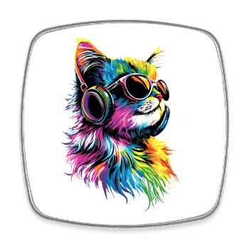 Ragdoll Katze Ragdollkatze Cat Süße Ragdoll Katzen - Viereckiger Kühlschrankmagnet - Weiß - Vorne