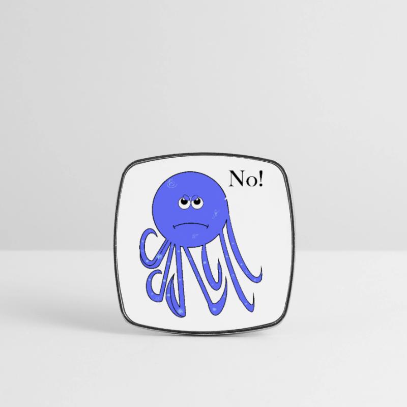 Statement No Squid, No Fun Comic, No Square fridge magnet