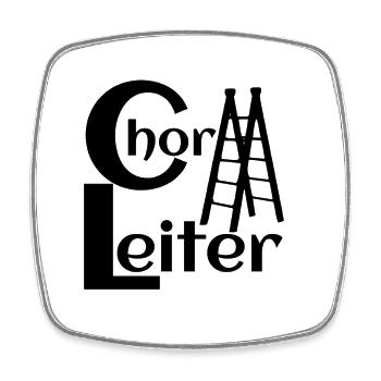 Chorleiter Chor Leiter Chorleiterin - Viereckiger Kühlschrankmagnet - Weiß - Vorne