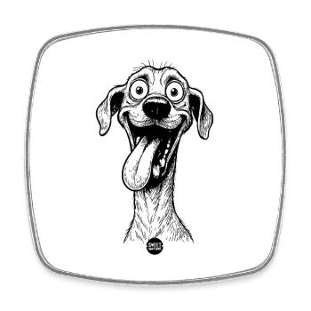 Certified Goofy Mode - Square fridge magnet - white - Front