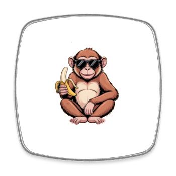 There Is a 99% Chance I Dont Care - Square fridge magnet - white - Front