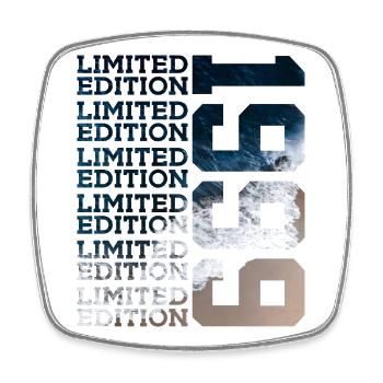 LIMITED EDITION 1999 27 YEARS 27TH BIRTHDAY - Square fridge magnet - white - Front