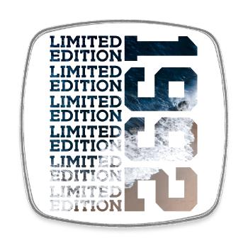 LIMITED EDITION 1992 34 YEARS 34TH BIRTHDAY - Square fridge magnet - white - Front