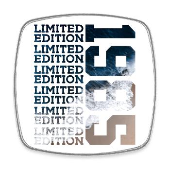 LIMITED EDITION 1985 41 JAHRE 41. GEBURTSTAG - Viereckiger Kühlschrankmagnet - Weiß - Vorne
