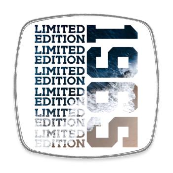 LIMITED EDITION 1965 61 YEARS 61ST BIRTHDAY - Square fridge magnet - white - Front