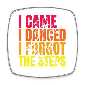 Ballroom Dancing Dance Training Ballroom Gift - Square fridge magnet - white - Front
