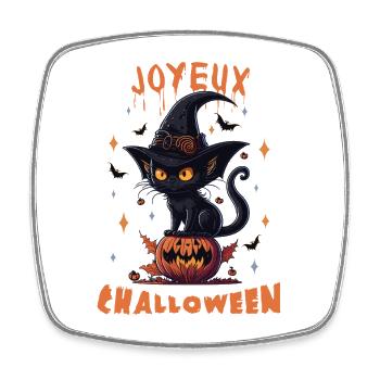 Costume Halloween Simple Idée de Cadeau - Magnet carré - blanc - Devant
