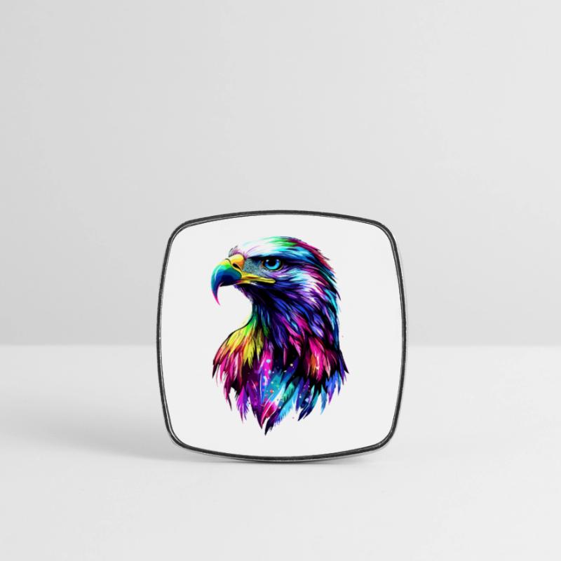 Eagle Bald Eagle Golden Eagle White-tailed Eagle Square fridge magnet