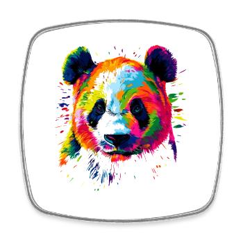 Panda Bear Giant Pandas Giant Panda Cute Panda Bear - Square fridge magnet - white - Front