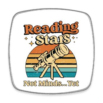 Astrologer Reading Stars Not Minds Fortune Telling - Viereckiger Kühlschrankmagnet - Weiß - Vorne