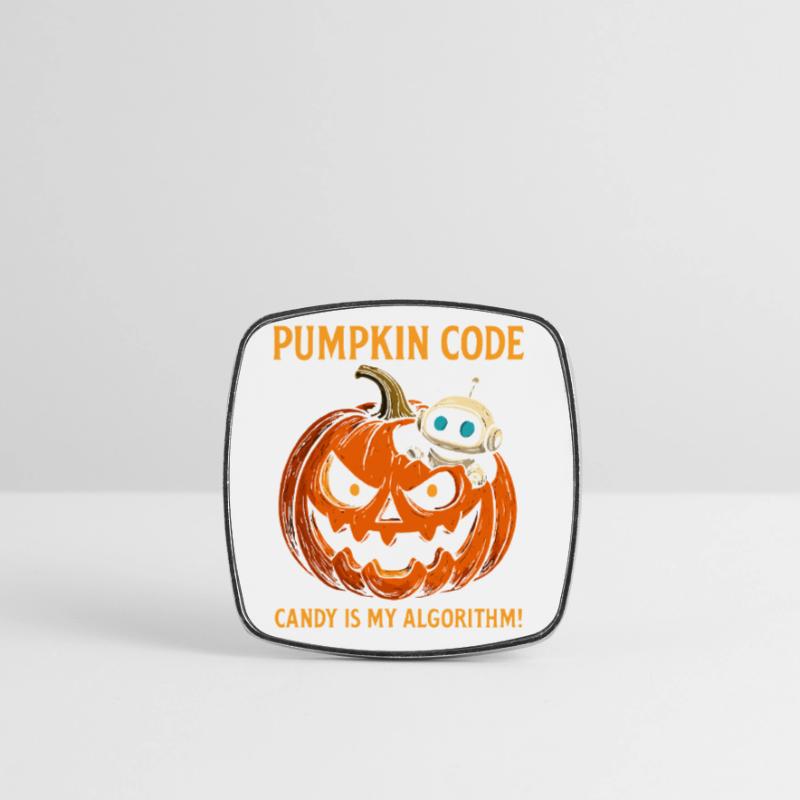 Pumpkin Code : Candy est mon algorithme ! Magnet carré