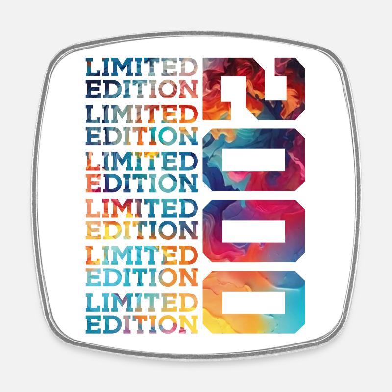 ÉDITION LIMITÉE 2000 26 ANS 26E ANNIVERSAIRE - Magnet carré - blanc