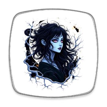 Moonlight Shadow Spell Anime - Square fridge magnet - white - Front