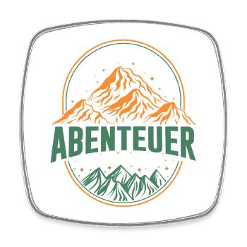 Rentner 2026 Abenteuer beginnt jetzt Geschenk  - Viereckiger Kühlschrankmagnet - Weiß - Vorne