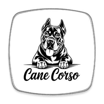 Cane Corso Dog Lover Design for Animal Lovers - Square fridge magnet - white - Front
