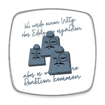 Chemistry Chemist Chemistry Teacher Funny Science - Square fridge magnet - white - Front