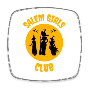 Club des filles de Salem - Magnet carré - blanc - Devant