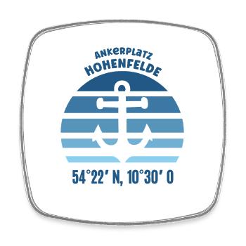 Hohenfelde Ostsee Ostholstein Meer Ostseebad Küste - Viereckiger Kühlschrankmagnet - Weiß - Vorne